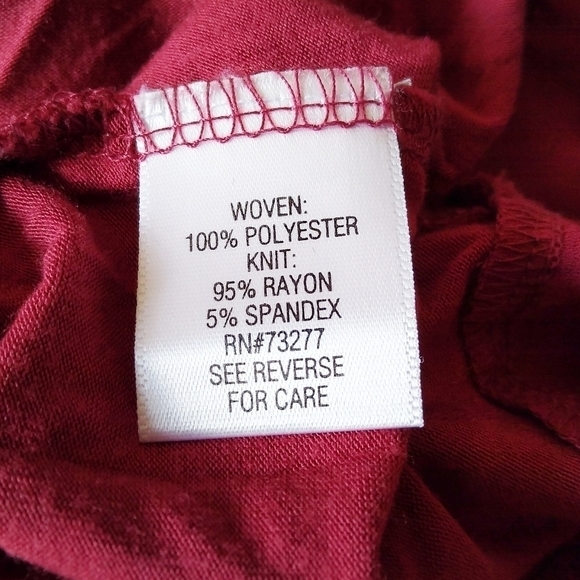 a:glow Maternity mesh panel tunic pink mauve - Picture 7 of 10